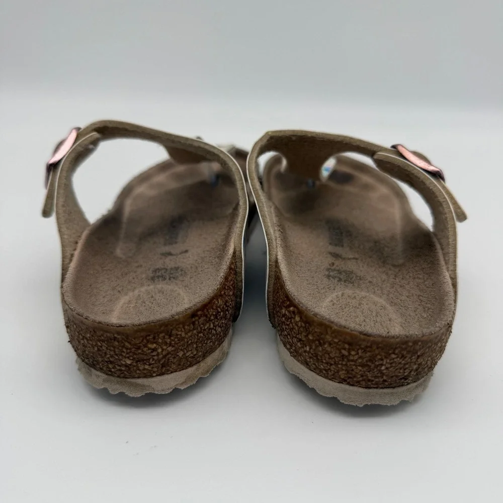 Birkenstock Gizeh Thong Sandals Youth Kids Girls EU 33/US 2 Floral Light Rose